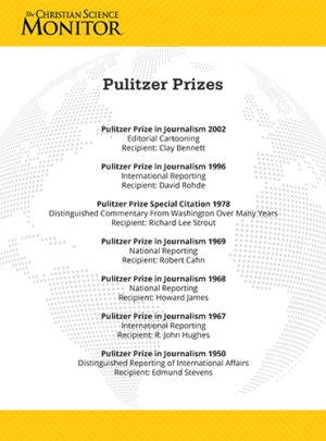 Monitor Pulitzer Prizes