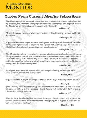 Monitor Quotes From Subscribers