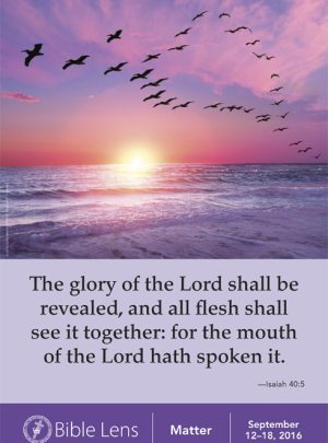 The Glory of the Lord Shall Be Revealed