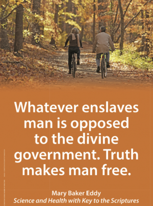 Whatever Enslaves Man