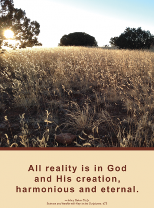 All reality is in God and His creation