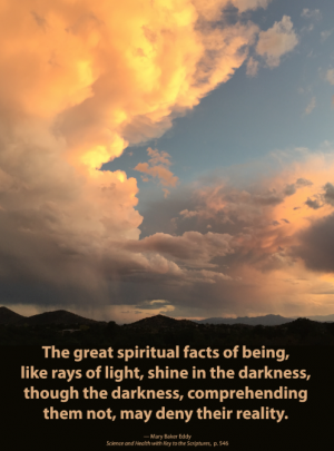 The great spiritual facts of being…