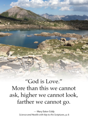God is Love more we cannot ask