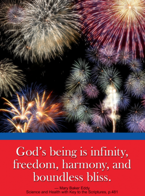 God’s being is infinity, freedom, harmony, and boundless bliss.