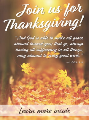 Join us for Thanksgiving – PS v3