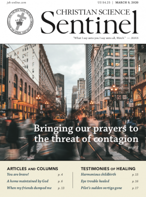 Sentinel – Bringing our prayers to the threat of contagion